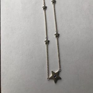 Tiffany sapphire star necklace
